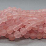 Cherry Quarz Perle 6 mm - matt - Image 2