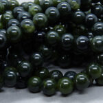 Jade Perle 8,3 mm - kanadische  Jade - Image 2