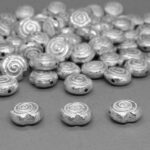 Perle versilbert - 12 mm - Image 3