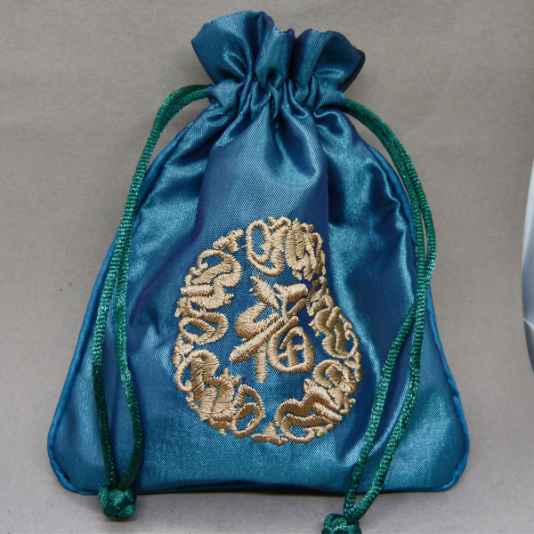 Schmuck Beutel petrol