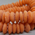 Glas Donat orange