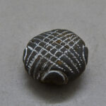 Afrikanische Ton Perle 30 mm