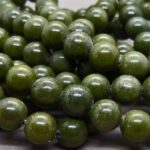 Epidot Perle 6 mm - Image 4